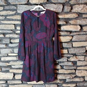 Women's Loft long sleeve  midi dress sz 2
